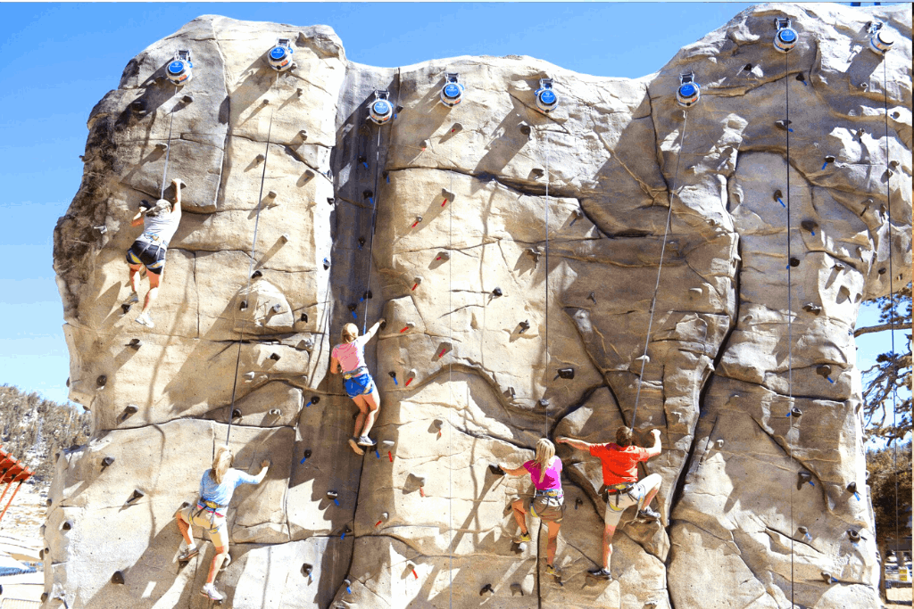 Lake Tahoe Climbing Wall